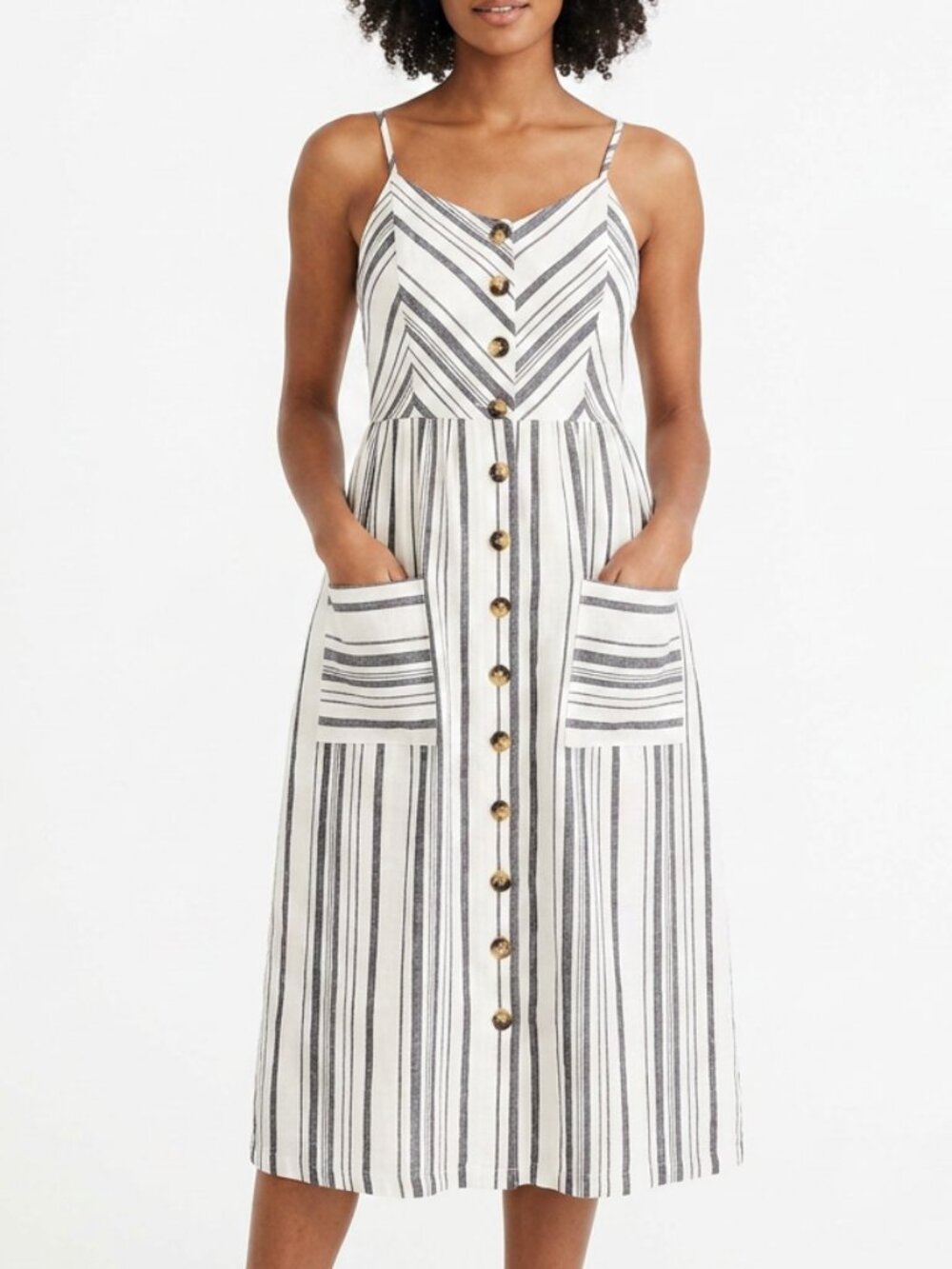 Reitmans Linen Dress - M